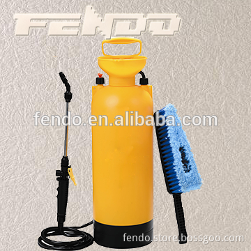portable car washer tool kit 8L Water Portable Pressure Manual Car Washer